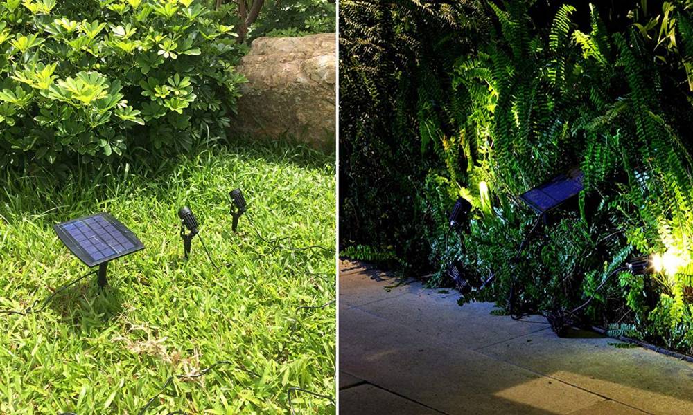 Solar Split Spotlights