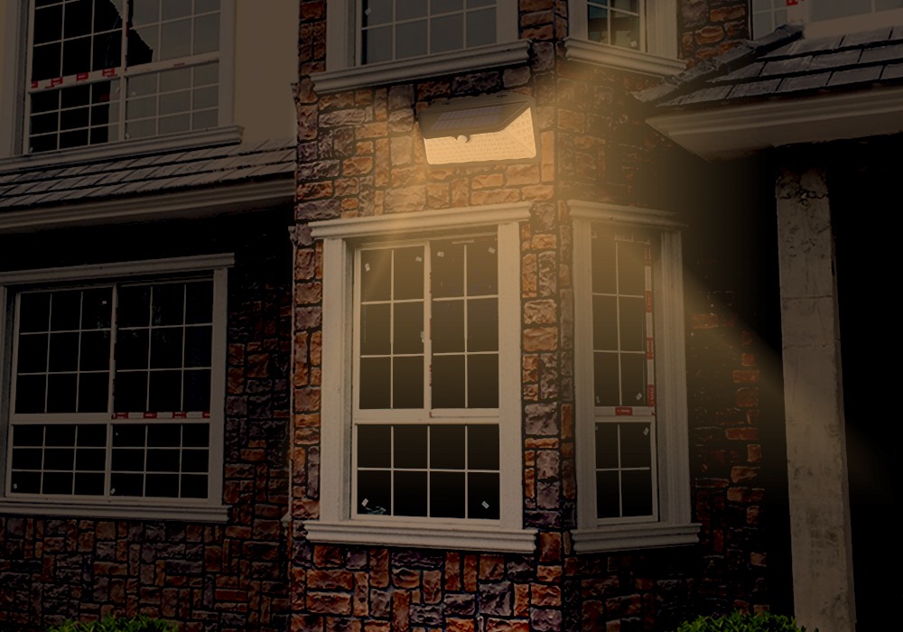 Solar Motion Sensor Light