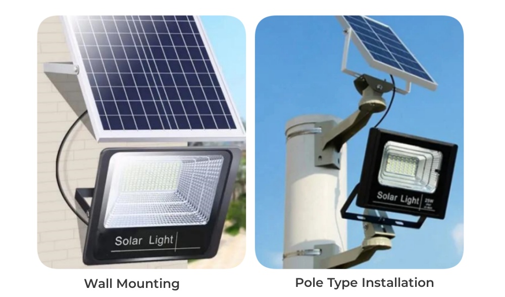 LED Outdoor Solar Flood Lamps