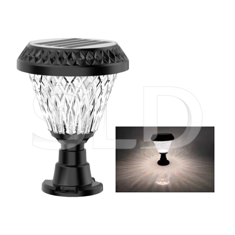 Solar Garden Gatepost Light