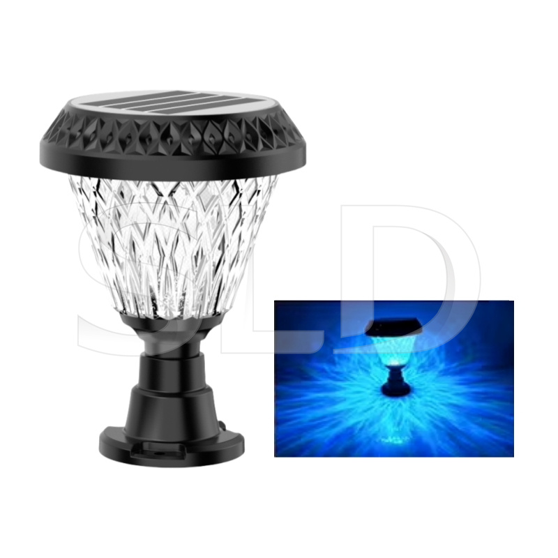LED Solar Post Lantern