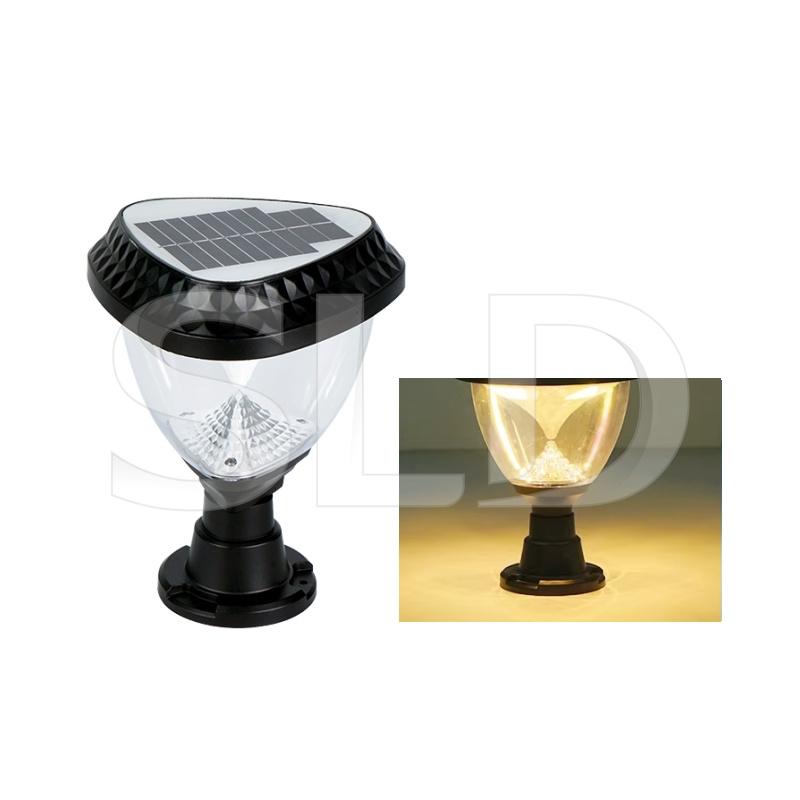 Solar Gate Column Lamps