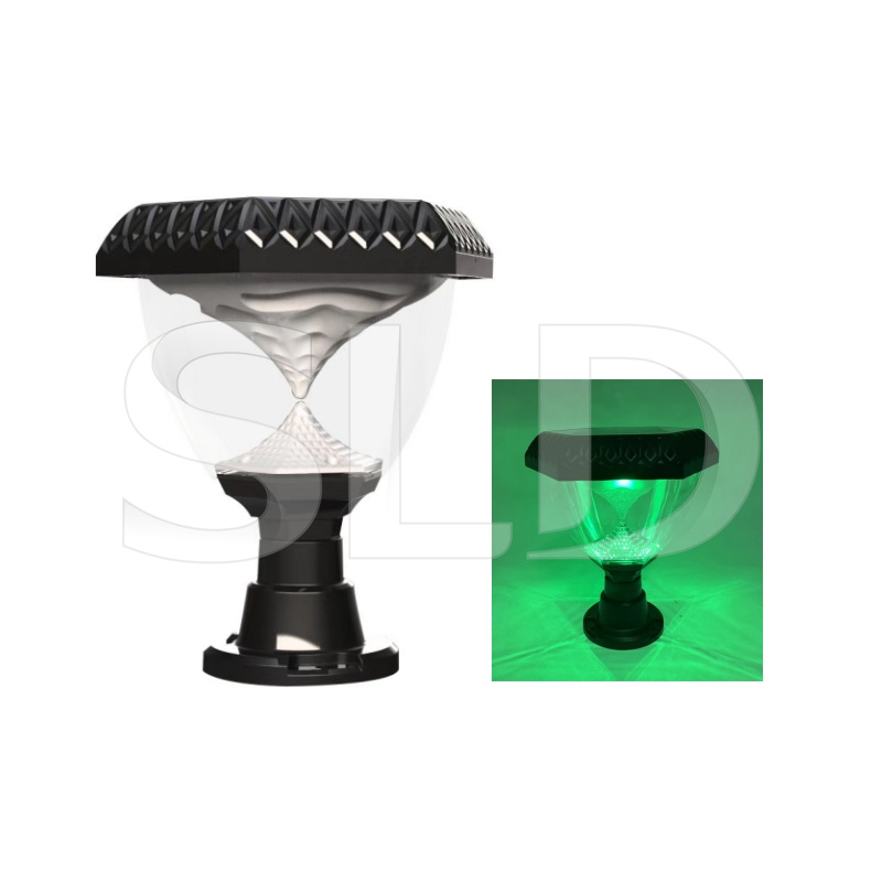 LED Solar Post Lights